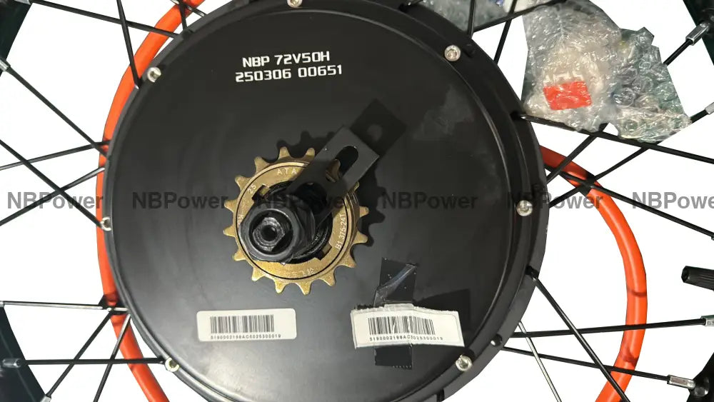 17inch /18inch /19inch /21inch QS 205 V3 150mm dropout QS 3000W motorwhweel with single freewheel and tire ;QS 3000W