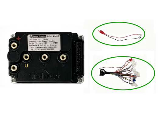 FarDriver Mini12 72240 70A Electric Bike & Scooter Controller Small Size E-bike Controller with Bluetooth FarDriver