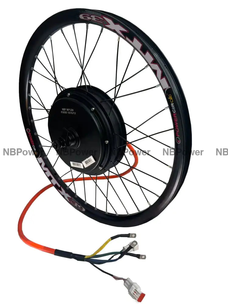 20/24/26/27.5/28/29/700C MTX rim Rear 150mm dropout 3.5T/5T high speed 5000W motorwheel with spokes ; 5000W motorwheel