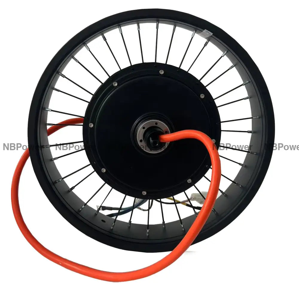 20*4.0 Fat rim QS 205 3.5T/4T/5T 150mm dropout 5000W motorwheel with single freewheel 4T