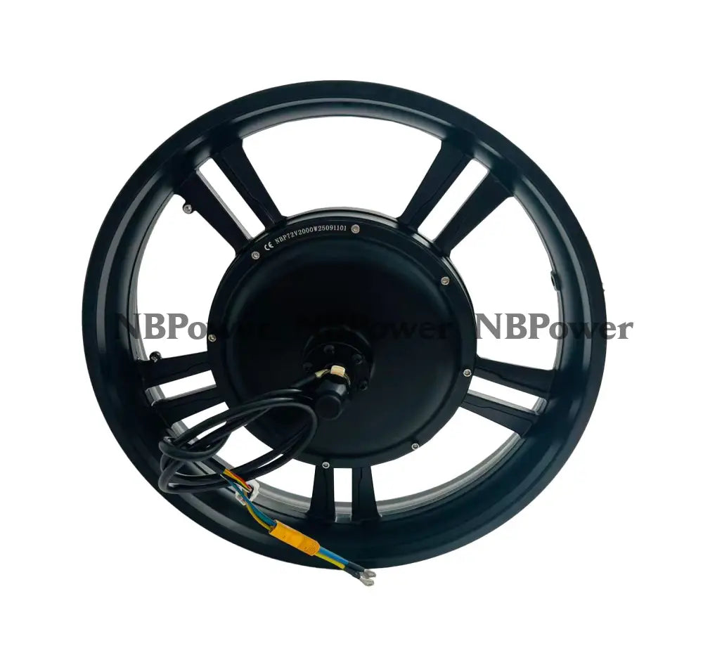 20*4.0inch Fat rim integrated wheel beach electric vehicle modified 170mm dropout /190mm dropout 2000w motor 72V