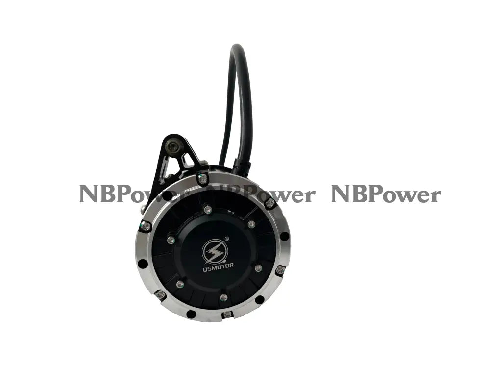 2000W 70H QS120 4600RPM PMSM Mid Drive Motor with Belt 428 Sprocket for Electric Mopeds Motorcycle ATV Electric Bike