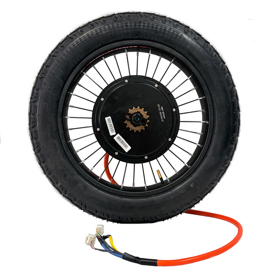 20*4.0 QS 170mm Dropout 5000W Rear Fat Rim 3T/3.5T/4T/5T Hub MotorWheel With Pre‑Fitted High Quality Tire NBPower