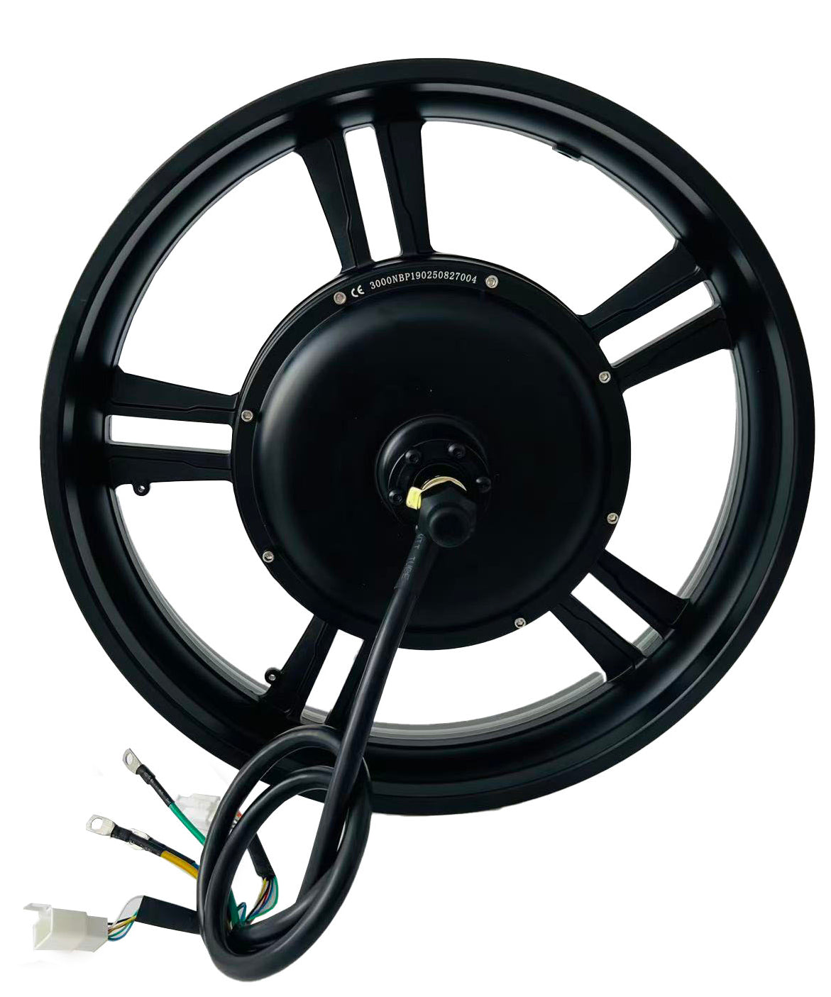 Electric Hub Motor, Disc brake Motor ,20inch Fat Tire Wheel Drive Motor 48-72V 170mm/190mm dropout 3000W Electric Scooter Hub Motor, 3000W integrated Drive Motor, Rear Wheel Conversion Kit NBPower