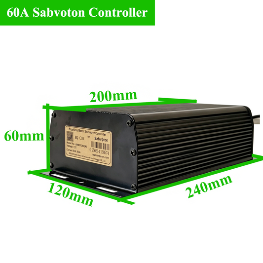 Tute Akvorezista Konektilo! Nova Akcelilo kun Ŝlosilo, Sabvoton Programebla SVMC7260/SVMC7280/SVMC72100/SVMC72150/SVMC72200 Regilo TFT UKC1 Ekrano, Bluetooth Adaptilo, Alarma Seruro