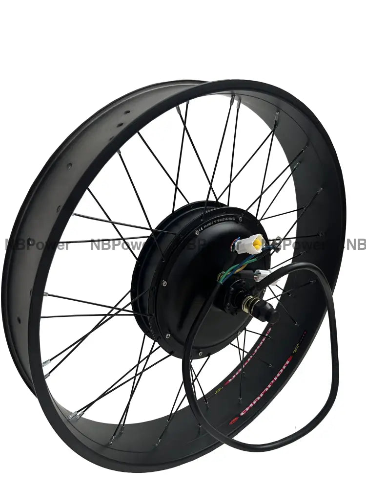 3T high speed 72V 3000W Motorwheel,26*4.0 100mm 170mm /190mm dropout 3000W motorwheel with spokes 170mm dropout Motor