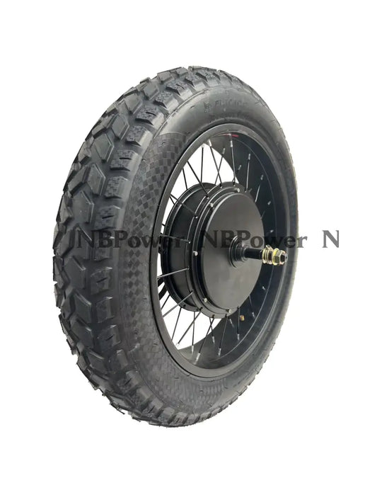 5000W Fat motorwheel with 4.0 Good hardness Tire 20*4.0 Fat rim with Rear170/190mm dropout 5000W motorwheel with single