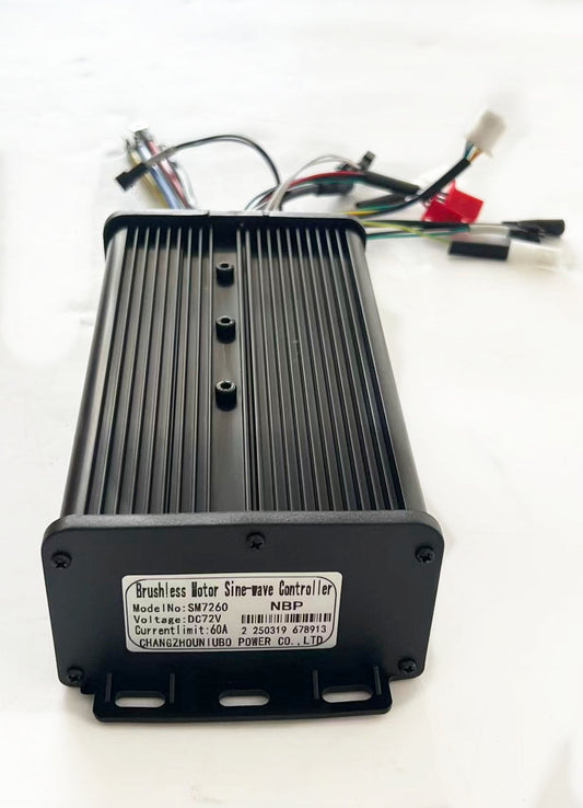 Dual Mode Sine Wave Controller for 2000W–3000W Ebike Hub Motor | 45A / 60A / 80A NBPower