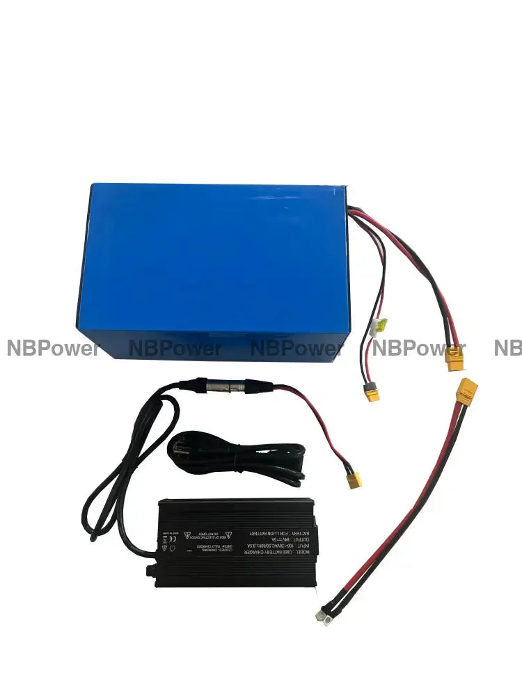 72V 32Ah battery with 100A BMS and 84V 5A charger for 3000W-5000W motor and motorwheel kit Battery