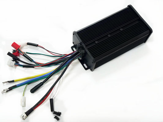 Dual Mode 60A / 80A Sine Wave Controller +UKC1 Color Display +Full Twist Throttle +Brake lever +PAS +Alarm lock Waterproof System ,For 2000W-3000W Ebike Hub Motor Kit NBPower