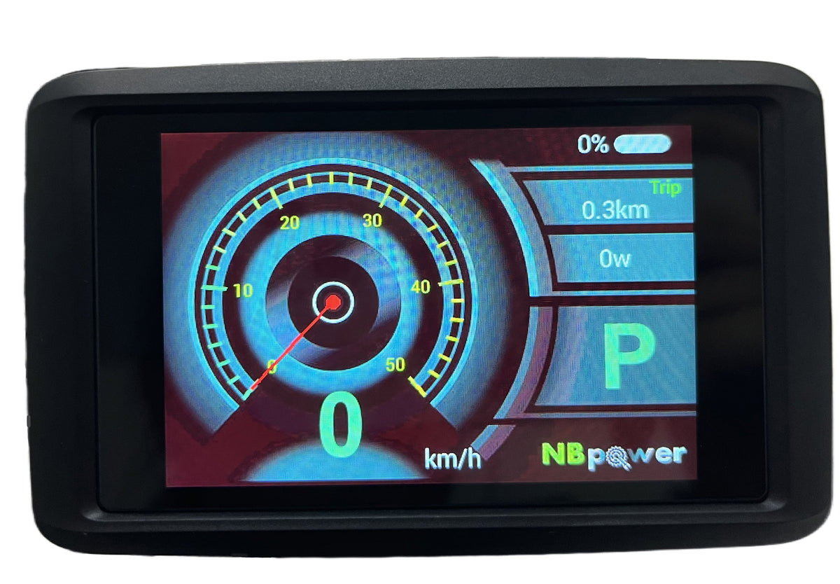 USA Warehouse:26*4.0 80mm Width Rim With Rear 170-175mm Dropout 5000W Fat MotorWheel With Single Freewheel , 100A Sabvoton Programmable Controller;UKC1 Color Display ,Twist Throttle With Key ,All Waterproof System NBPower