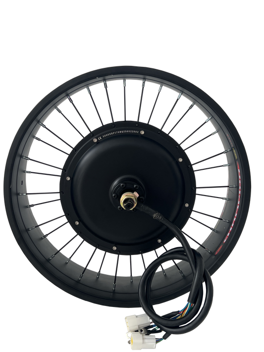 USA warehouse 20*4.0/26*4.0 100mm Width Fat Rim with Rear 170-175mm Dropout 72V 5000W Fat Ebike kit with 100A Sabvoton Programmable Controller ,UKC1 Color New Style Dsiplay ,Alarm lock etc parts NBPower