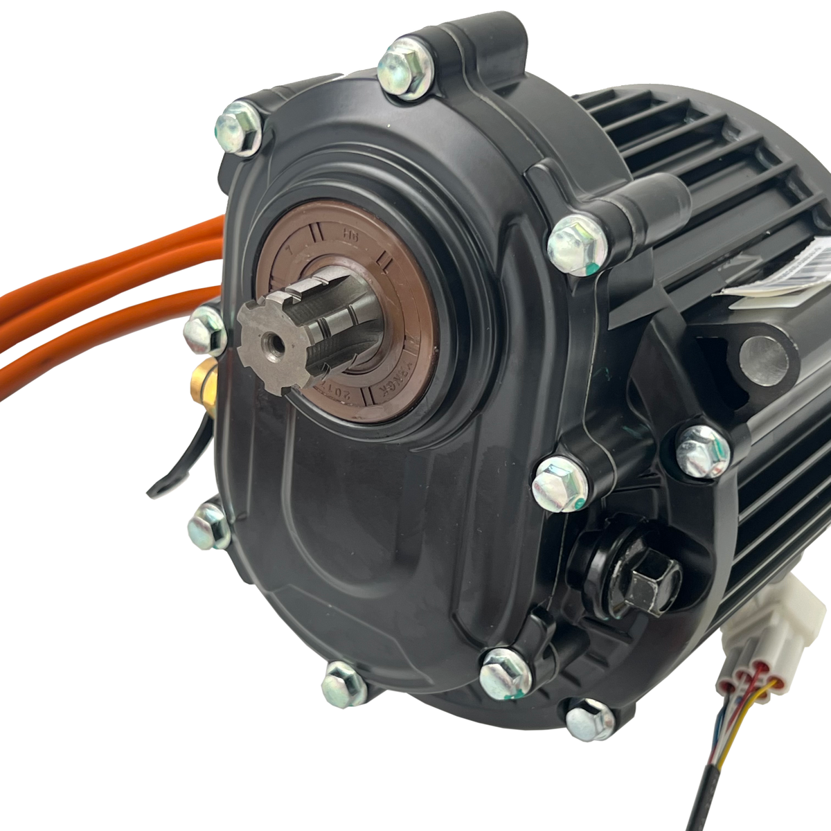 QSMOTOR QS120 35H 60V 1200W Mid Drive Motor for Electric Scooter, Electric Motorcycle with 428-14T QS Motor