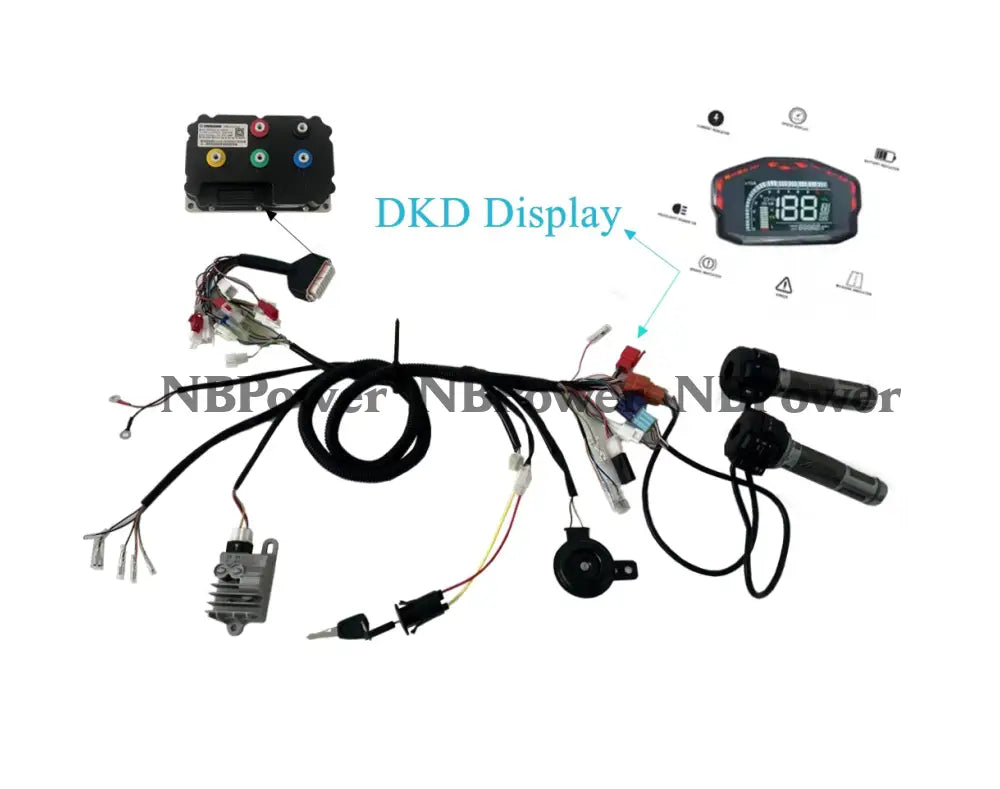 Fardriver Vehicle Wiring Harness Plug and play for Fardriver Hall Encoder Controller Electric Bike Controller and