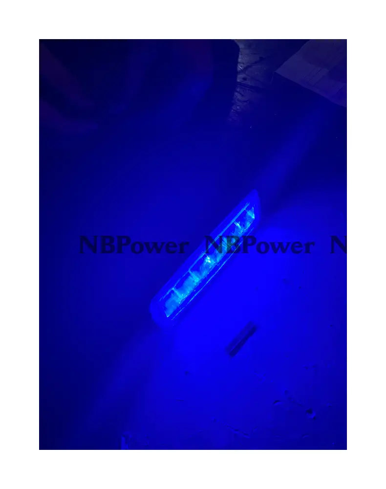 LED Lights Car Yellow Fog Spotlights Amber Bar 6 Inch for Motorcycles Boats Yachts Trucks Turn Signal Taillights