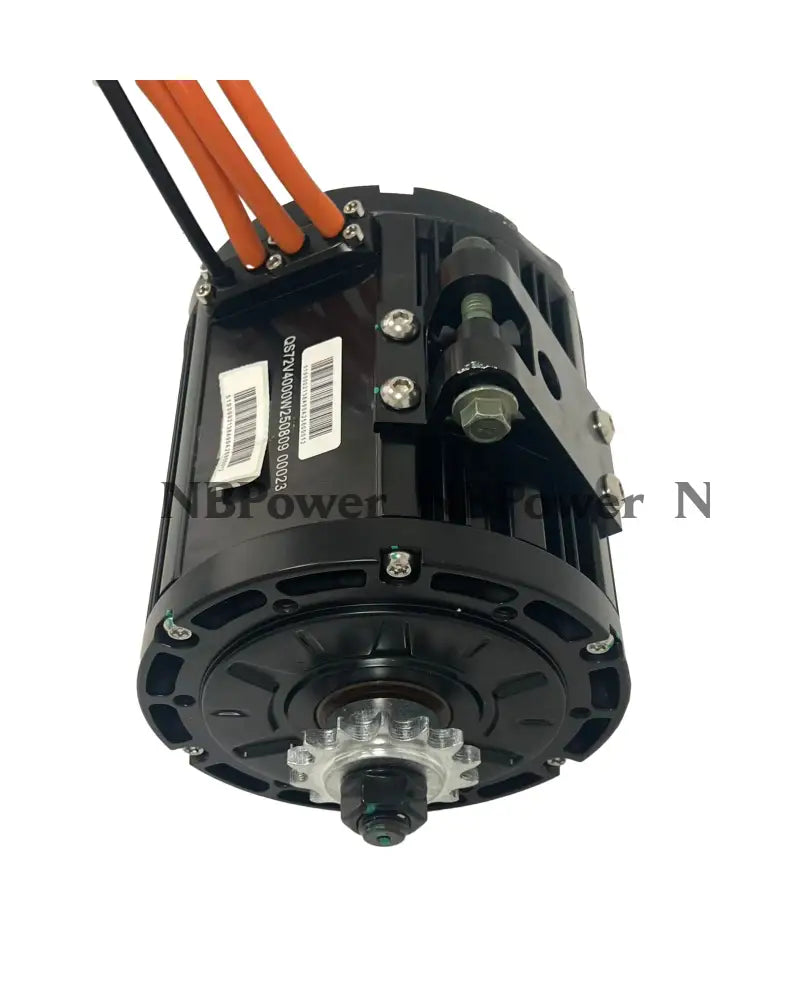 QS 138 90H 4000W PMSM Mid-Drive Train Motor For Electric Motorcycle Moped Vehicle Dirt Bike Motor