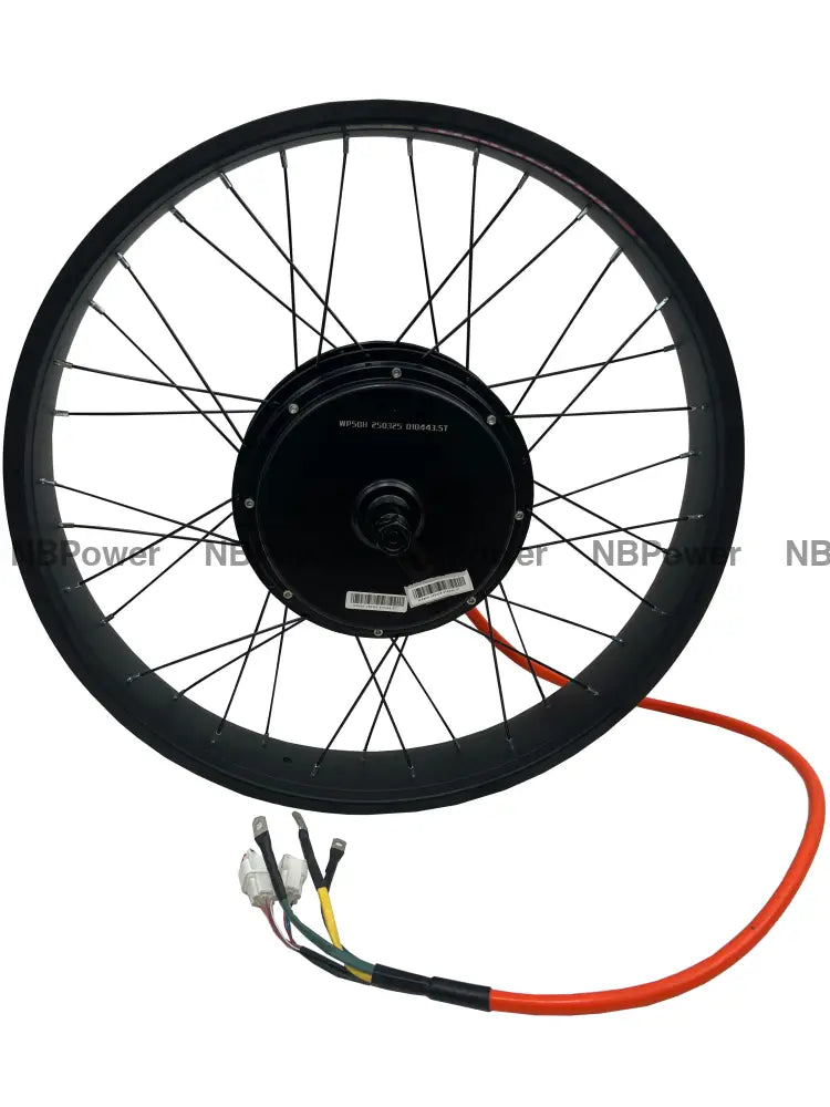 QS 205 5000W updated motorwheel,26*4.0 100mm width rim with Rear 150mm dropout QS 3.5T/5T 5000W motorwheel with spokes