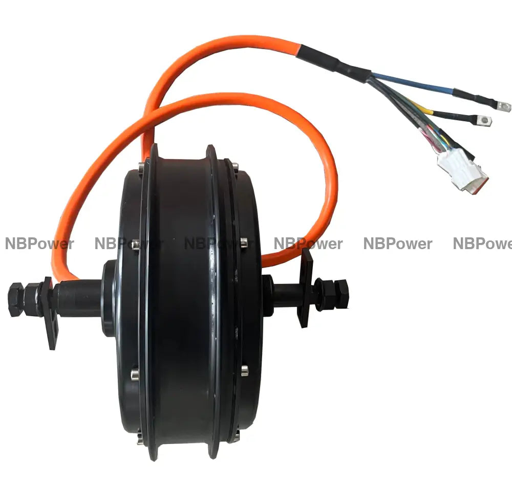 QS205 50H 190mm 72V 5000w Fat Bike Brushless Hub Motor for Electric Bicycle Fat Ebike Hub Motor 60-100kph