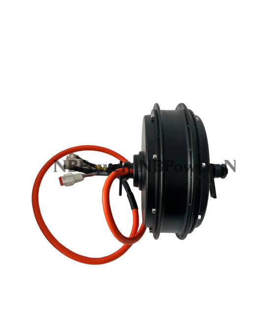 QS205 50H 5000W v3 Motor 150mm Dropout Bicycle Spoke Motor Hub Motor 72V 3.5T/5T 70-100KPH Ebike BLDC Hub Motor