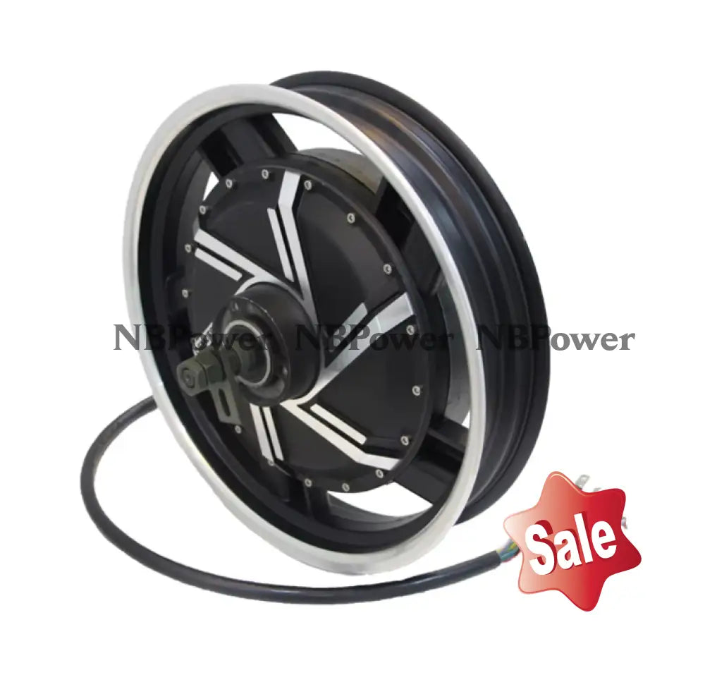 QS273 17*3.5inch 4000W V3 Electric Motorcycle Hub Motor Motor