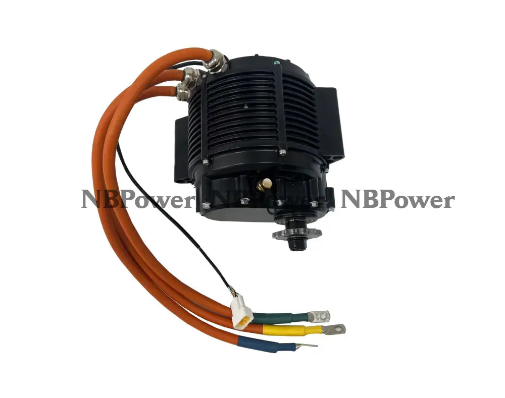 QSMOTOR 165 10000W 72V 50H Hall and Encoder PMSM Mid drive Motor for Surron Light Bee Motor
