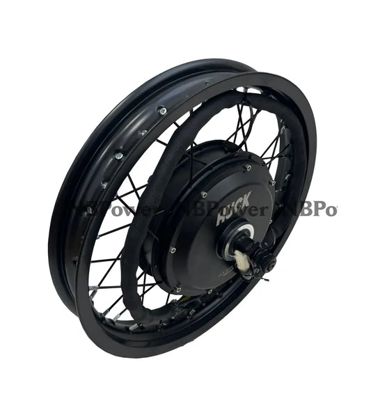 Rear 200mm dropout 3.5T high speed QS 5000W motorwheel with spokes ;17*2.15 motorcycle rim QS 5000W motorwheel Motor
