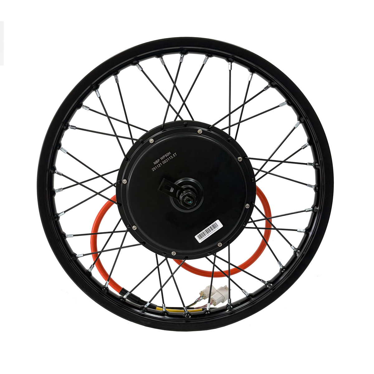 QS205 19*1.6inch Rear 150-155mm Dropout 72V 5000W Motorcycle Rim 3T/3.5T/4T/5T MotorWheel NBPower