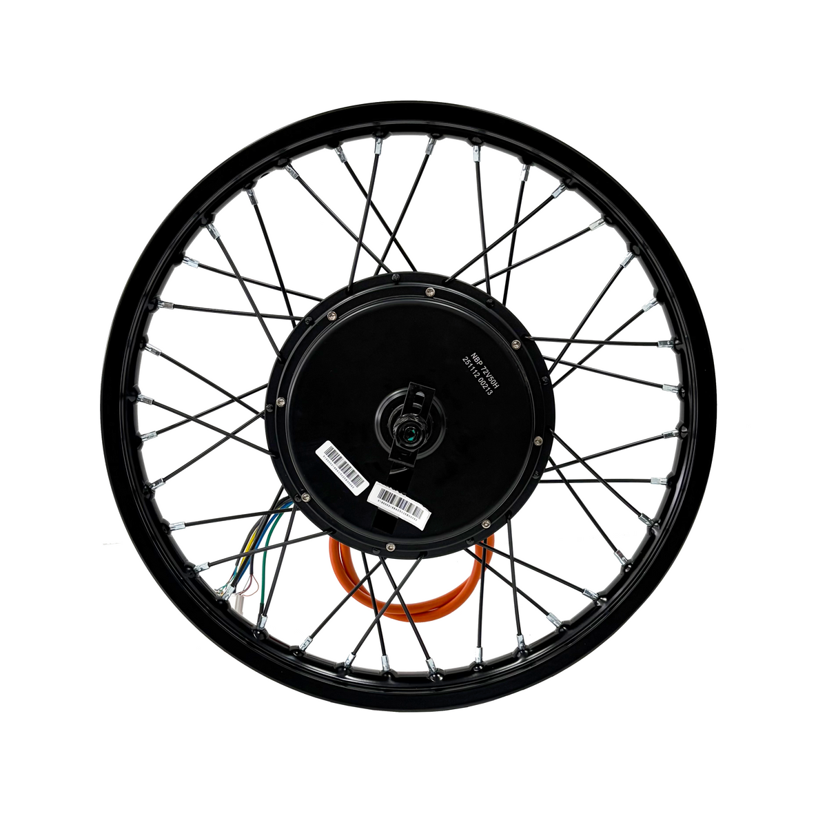 QS205 19*1.6inch 150-155mm dropout 3000W Motorwhweel With Street Tire NBPower