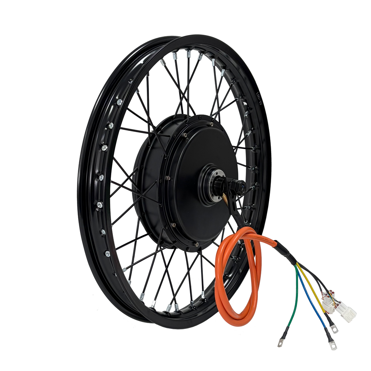 QS205 19*1.6inch 150-155mm dropout 3000W Motorwhweel With Street Tire NBPower