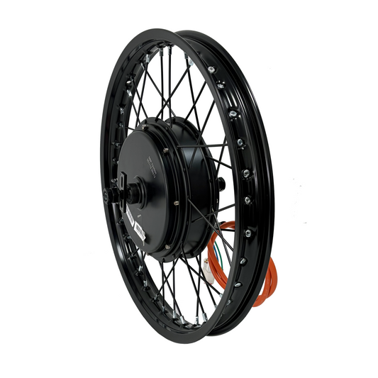 QS205 19*1.6inch 150-155mm dropout 3000W Motorwhweel With Street Tire NBPower