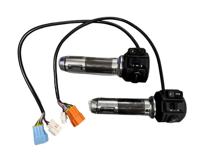 QS180  90H 8000W PMSM Mid Drive Motor Encoder Magenetic Mid Motor Kit 72V with FarDriver ND72850B Controller , TFT Display and Throttle Convention Kit For Electric Bike NBPower
