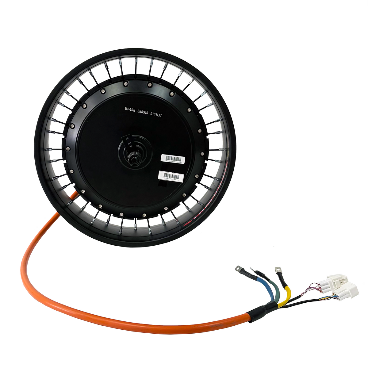 QS273 20*4.0/24*4.0/26*4.0  190mm Dropout 8000W 3T/3.5T/4T/5T Rear Hub Motor Wheel For E-bike QS Motor