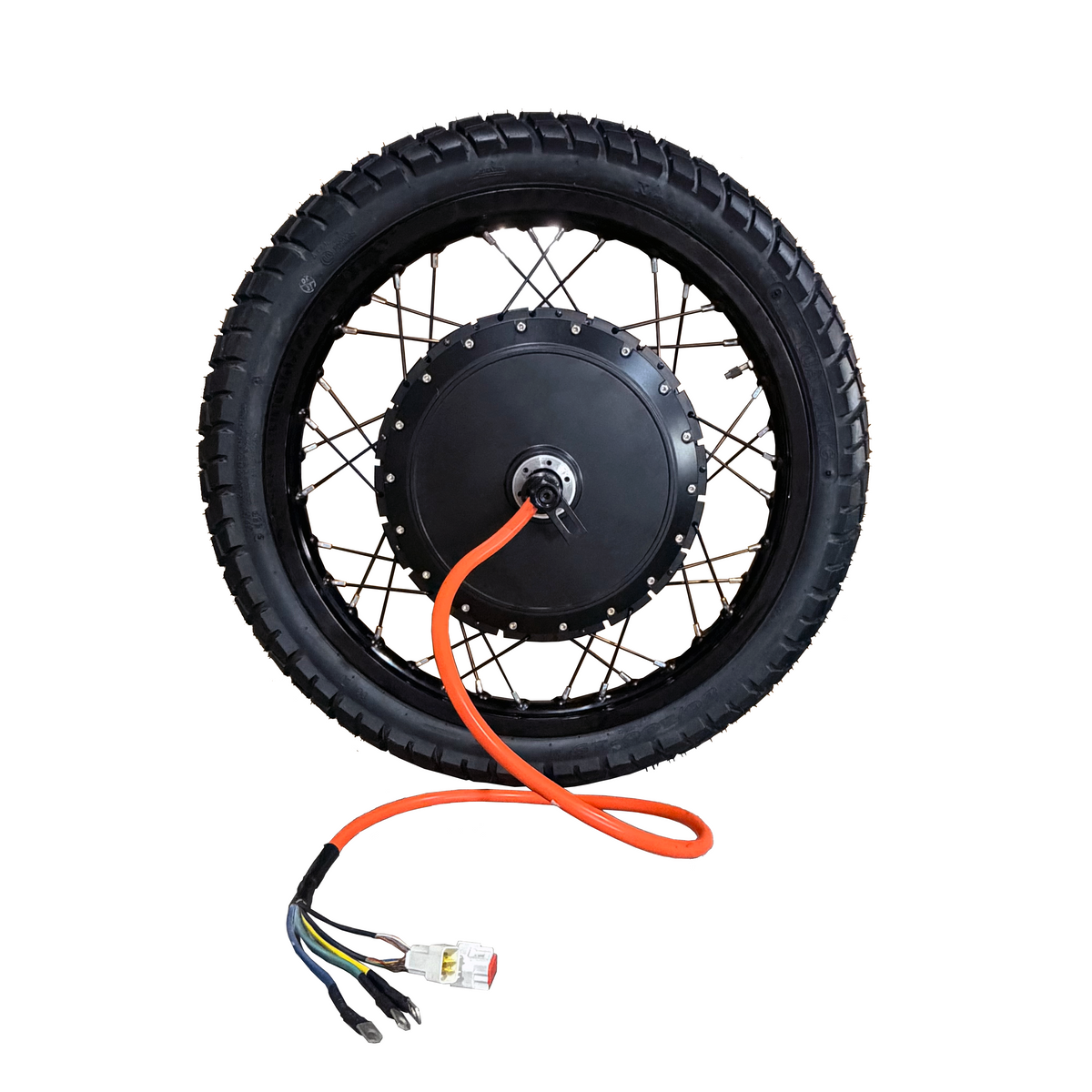 QS273  19*1.85inch 150-155mm Dropout Black 3T/3.5T/4T/5T 40H 8000W Motorwhweel,Street Tire Optional QS Motor