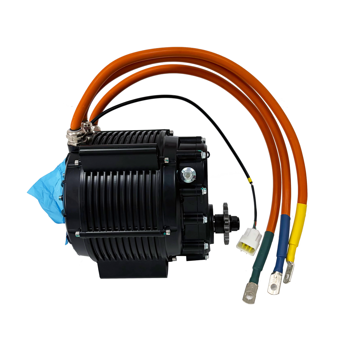 QS165 72V 50H 10000W Encoder Vision PMSM Mid Drive Motor,FarDriver ND961000B Controller,DKD Display Kit NBPower