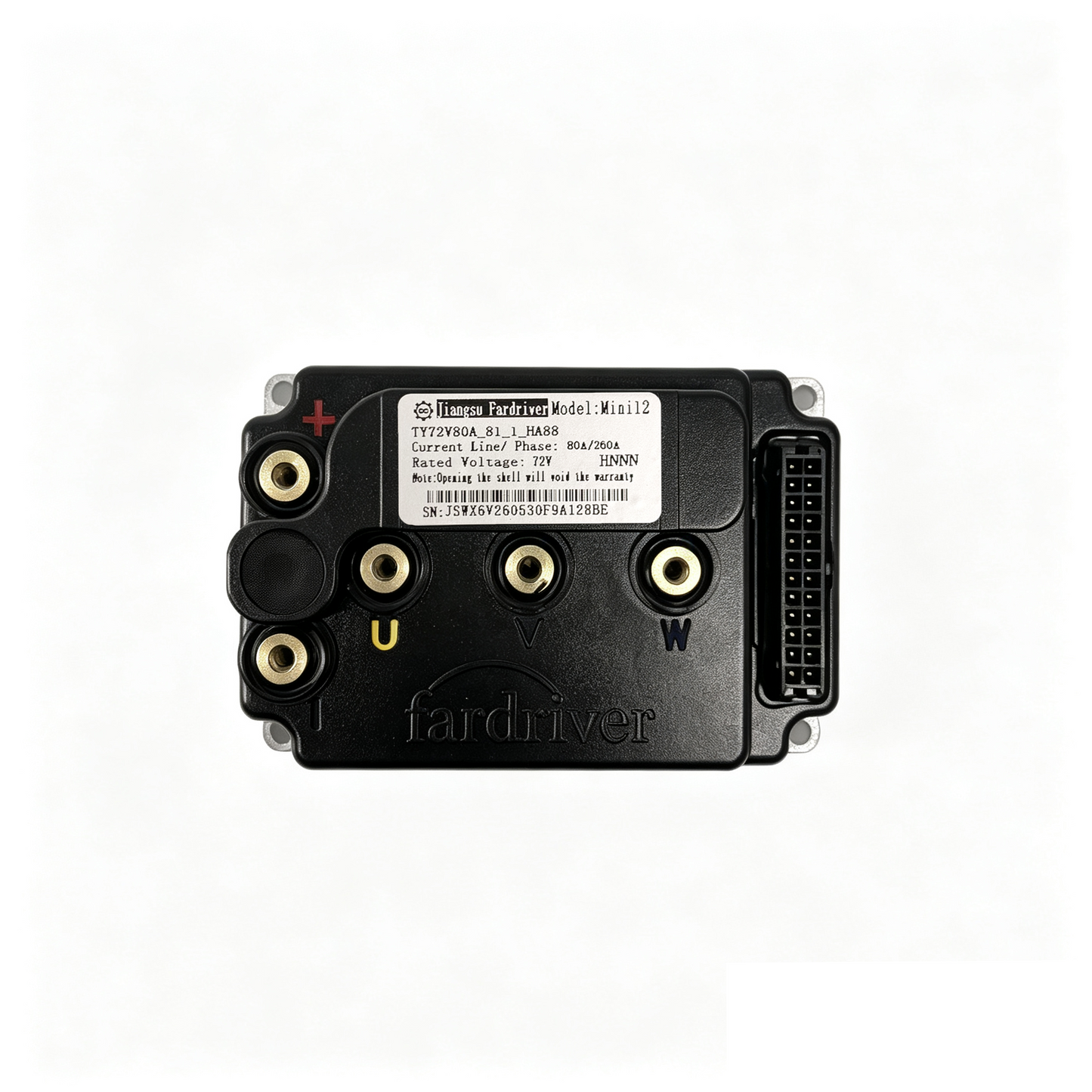 FarDriver Mini12 72260 80A IP67 Electric Bike & Scooter Controller Small Size E-bike Controller with Bluetooth