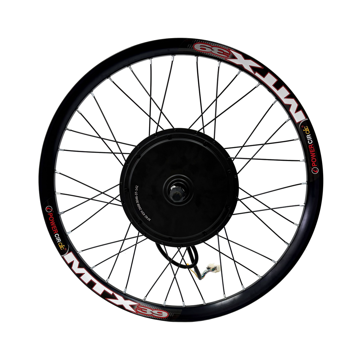 20inch/24inch/26inch/27.5inch/29inch MXUS 135/142mm Dropout 72V 3000W  Electric Bicycle Motorwheel, 3K-Turbo 3T / 4T / 5T  MotorWheel With Single/7 Speed Freewheel NBPower