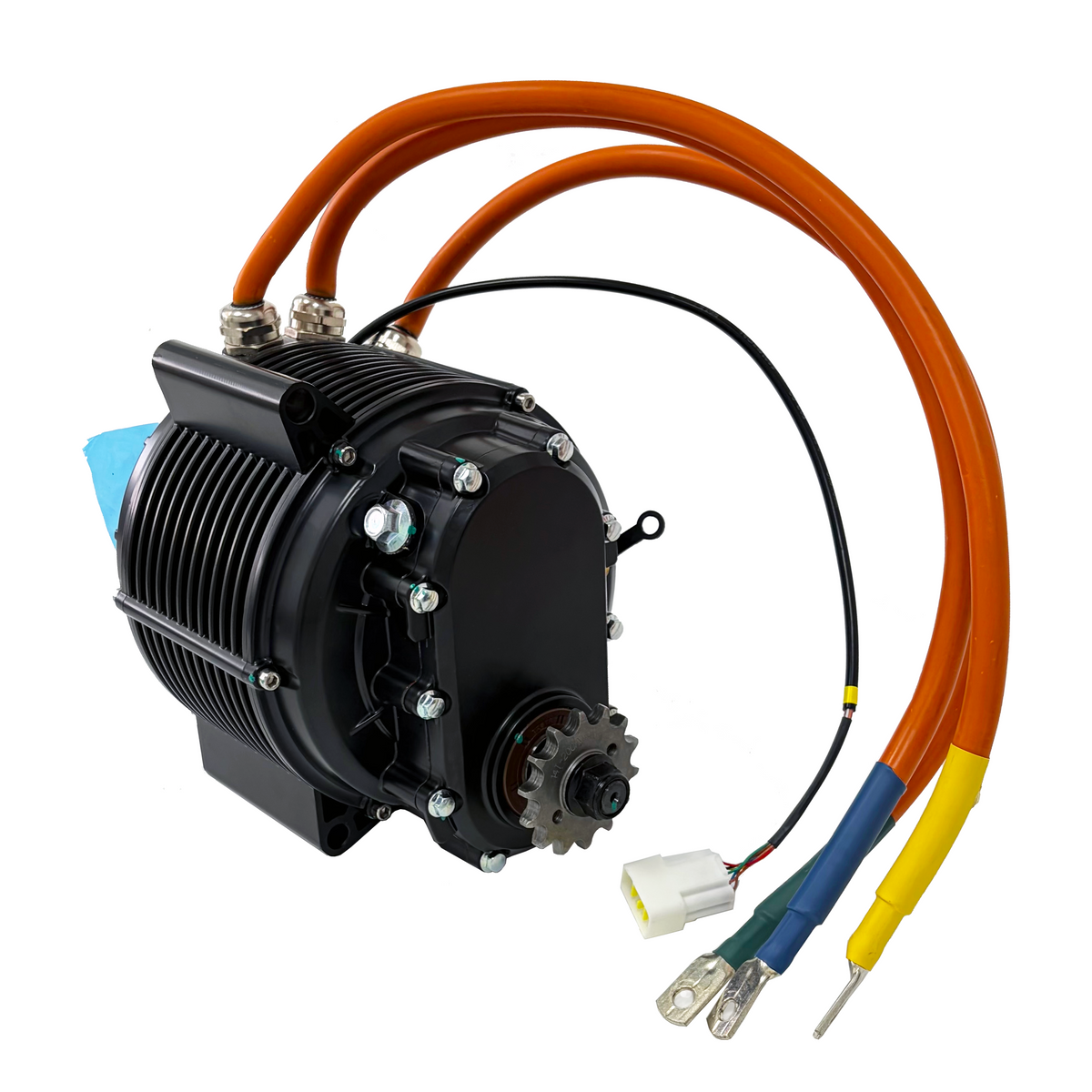 QS165 72V 50H 10000W Encoder Vision PMSM Mid Drive Motor,FarDriver ND961000B Controller,DKD Display Kit NBPower
