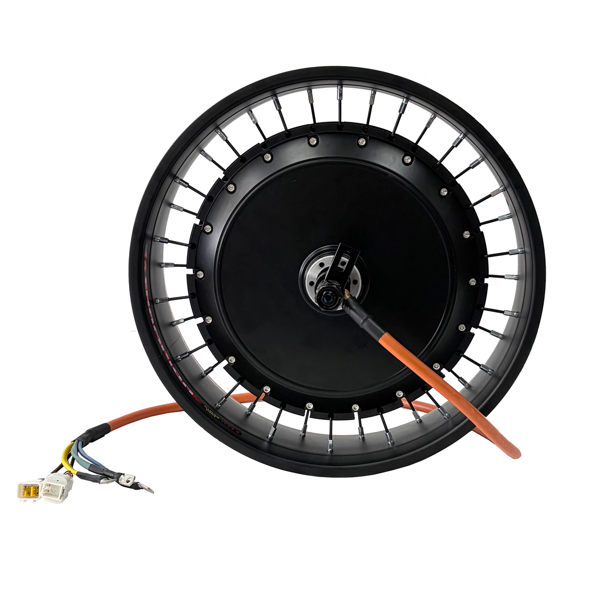 QS273 20*4.0/24*4.0/26*4.0  190mm Dropout 8000W 3T/3.5T/4T/5T Rear Hub Motor Wheel For E-bike QS Motor