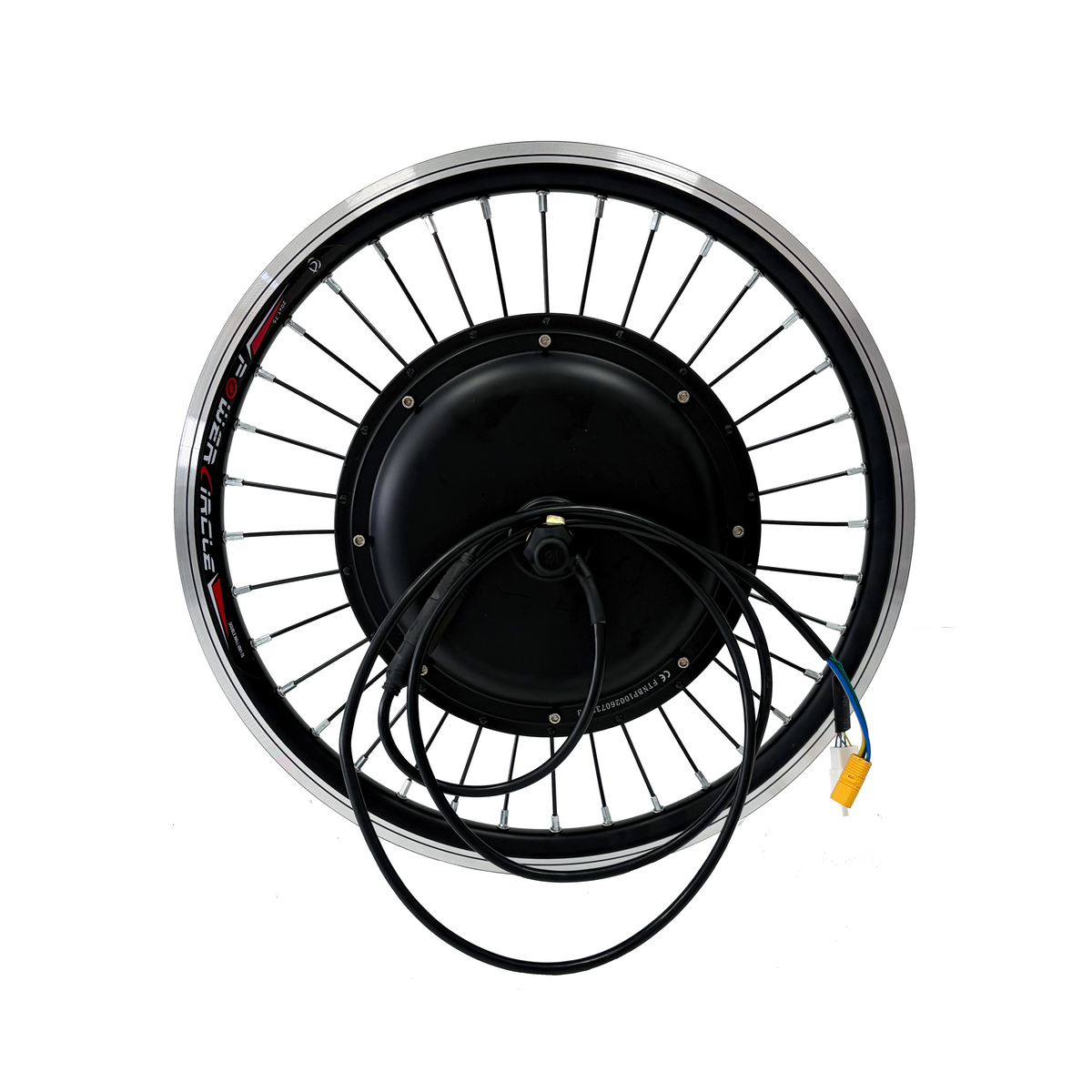 NBPower 20inch/24inch/26inch/27.5inch/29inch 135mm Front Dropout 2000W V-brake Motorwheel With 45A Dual Mode Controller,UKC1/UKC1+ Color Display,Half Twist Throttle Convention Kit For E-bike NBPower