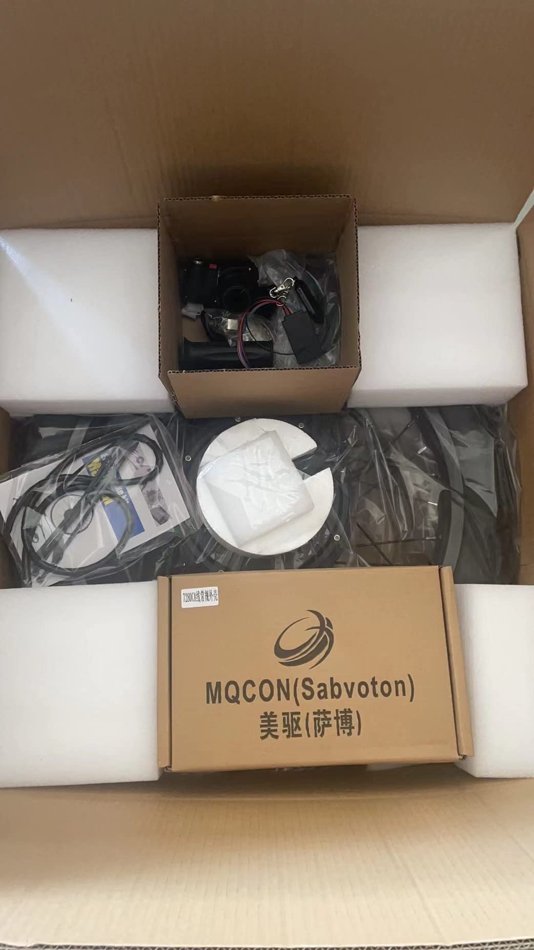 USA warehouse:26/29inch 3000W 150-155mm MTX Rim with 80A Sabvoton controller（CA）Kit