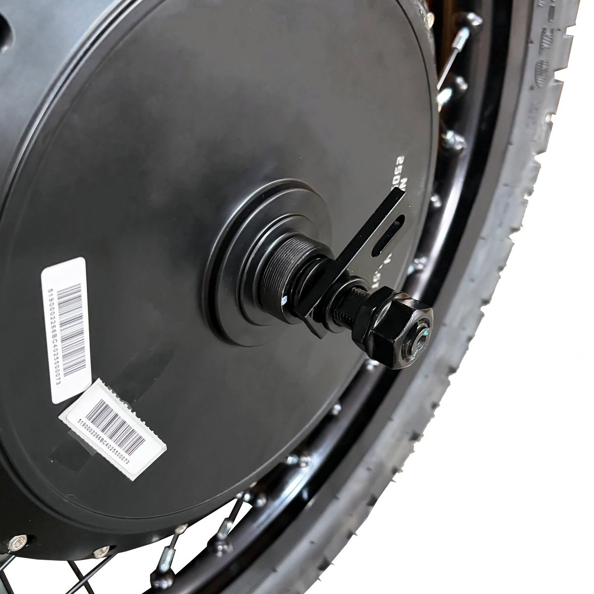QS273  19*1.85inch 150-155mm Dropout Black 8000W 3T/3.5T/4T/5T 40H Motorwhweel,Tire Optional QS Motor