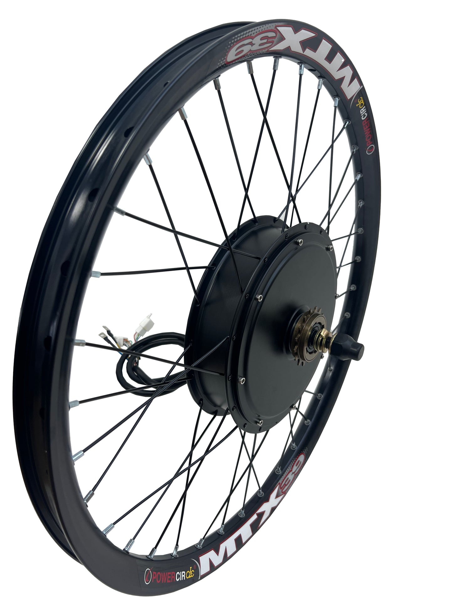135mm dropout 3000W Motorwheel with single freewheel  ; MTX rim with Rear 3000W Ebike kit with 80A dual mode controller ,UKC1 color display ,alarm lock ebike parts NBPower