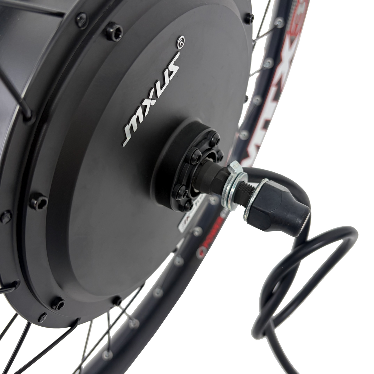 20inch/24inch/26inch/27.5inch/29inch MXUS 135/142mm Dropout 72V 3000W  Electric Bicycle Motorwheel, 3K-Turbo 3T / 4T / 5T  MotorWheel With Single/7 Speed Freewheel NBPower