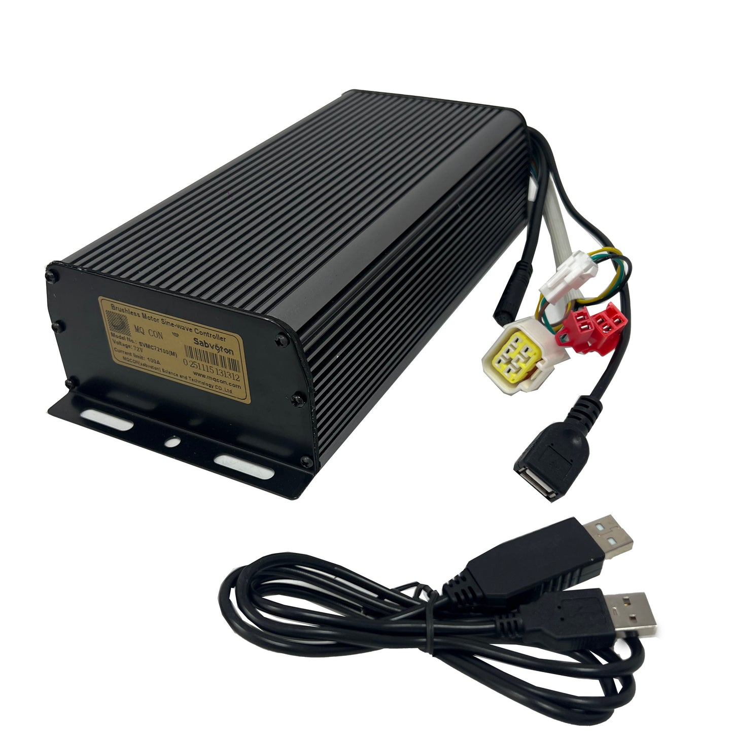 USA Stock:26*4.0 80mm width Rim with  Rear 170-175mm Dropout 5000W Fat Motorwheel with single freewheel  , 100A Sabvoton Programmable controller;UKC1 color Display ,Twist throttle with Key ,all waterproof system