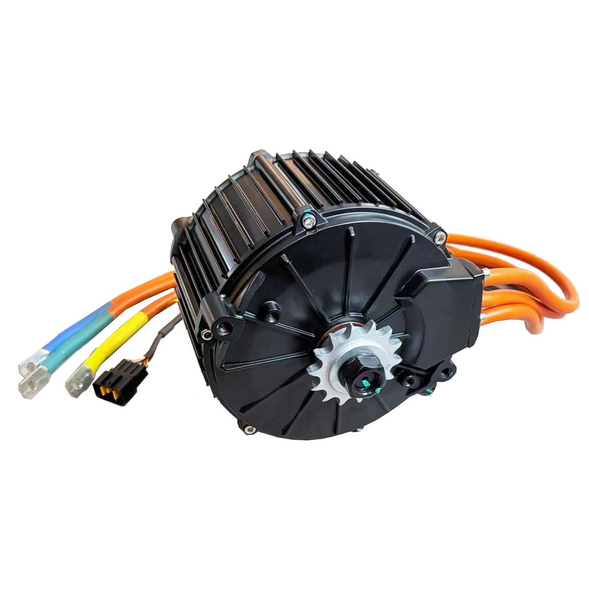 QS165 72V 50H 10000W  Encoder PMSM Mid Drive Motor,FarDriver 721000B Controller,DKD Display Kit NBPower