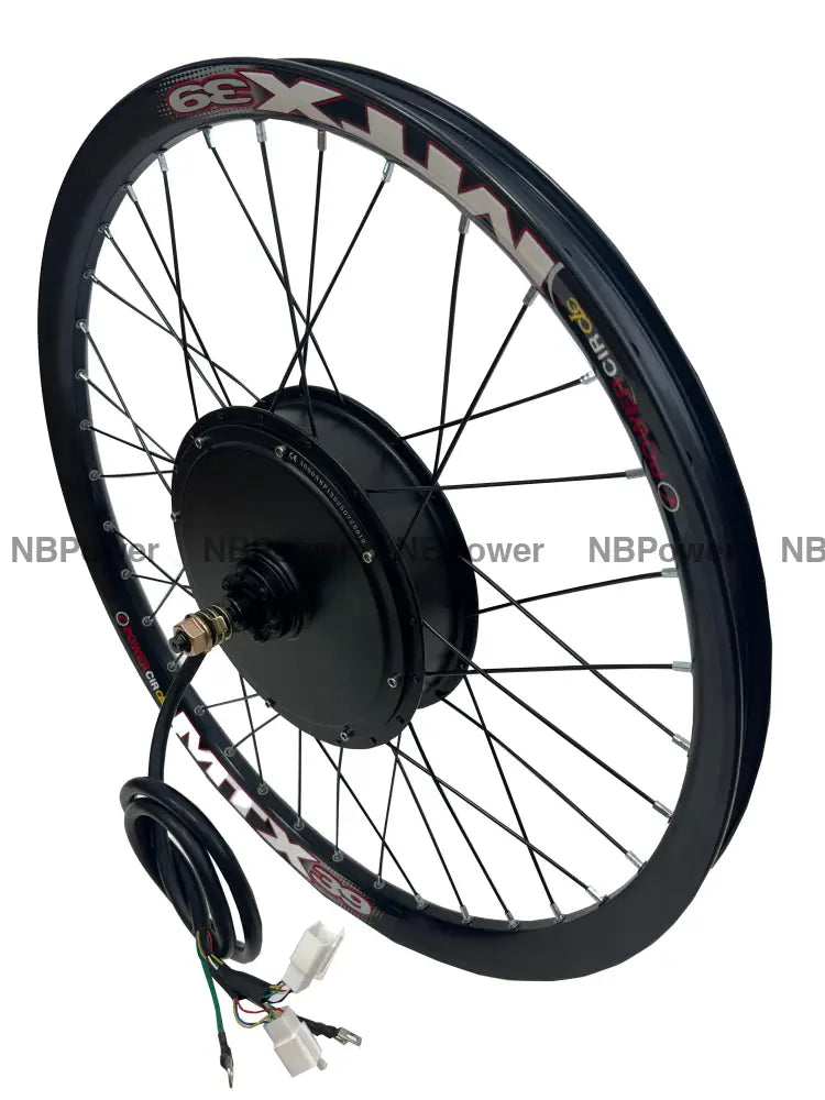 135mm dropout 3000W motorwheel with single freewheel,24inch/26inch/27.5inch/29inch MTX rim 3000W motorwheel with spokes