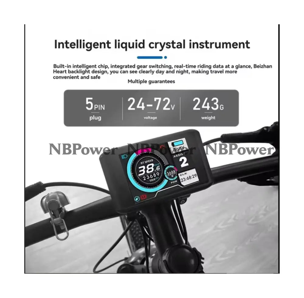 135mm dropout 3000W Motorwheel with single freewheel  ; MTX rim with Rear 3000W Ebike kit with 80A dual mode controller ,UKC1 color display ,alarm lock ebike parts NBPower