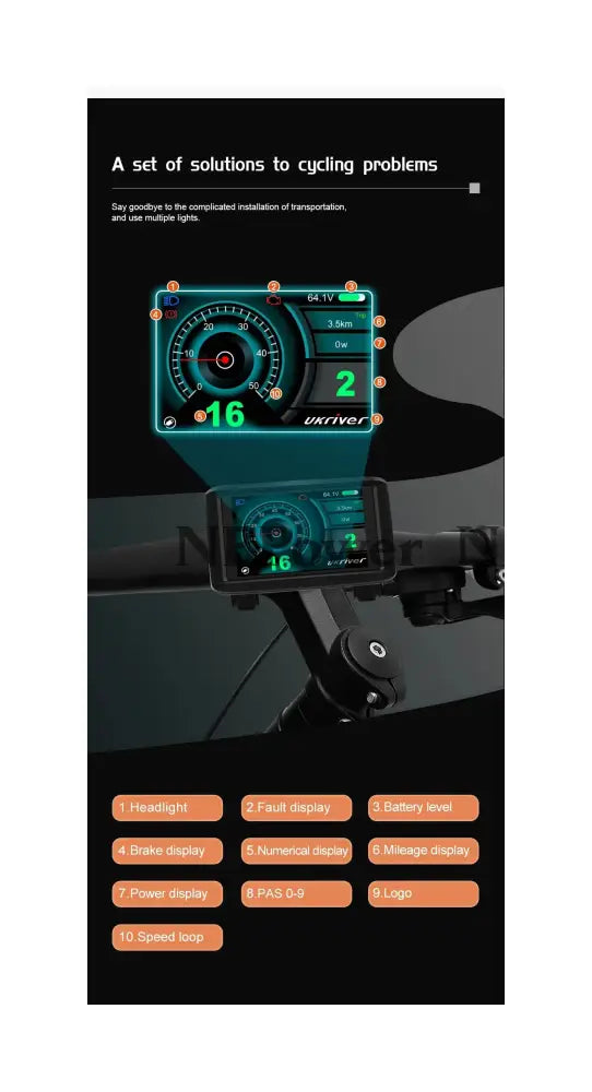 135mm dropout 3000W Motorwheel with single freewheel  ; MTX rim with Rear 3000W Ebike kit with 80A dual mode controller ,UKC1 color display ,alarm lock ebike parts NBPower