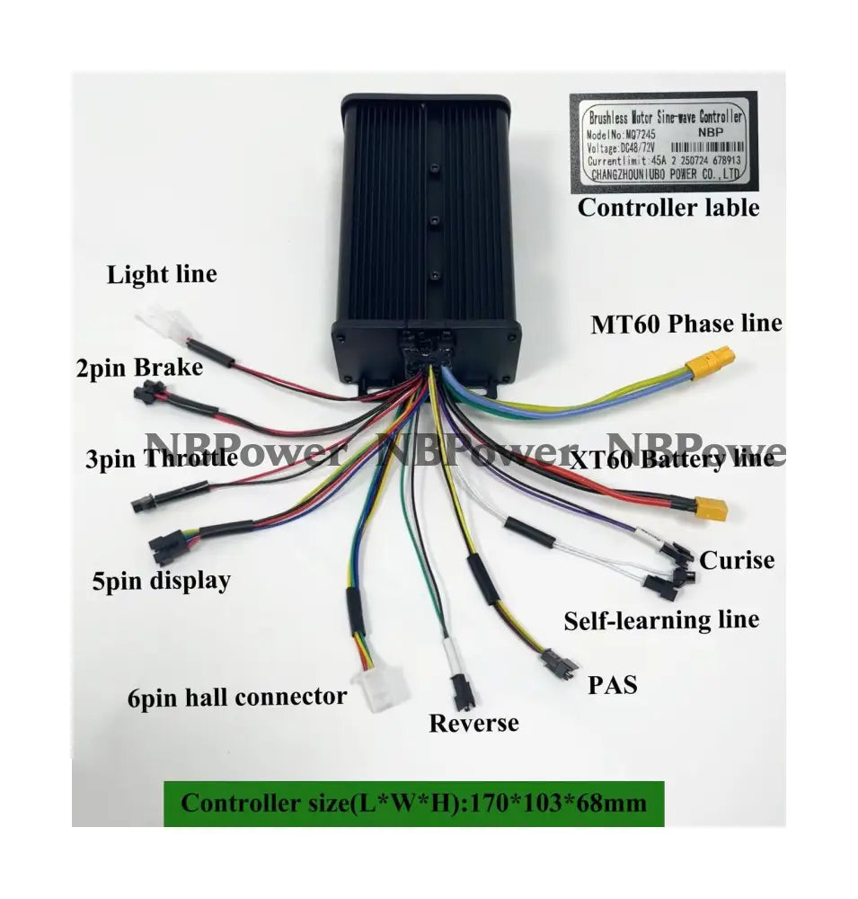 135mm dropout 72V 2000W motorwheel kit 26inch/ 27.5inch/ 29inch MTX rim disc brake with 45A dual mode controller SW900