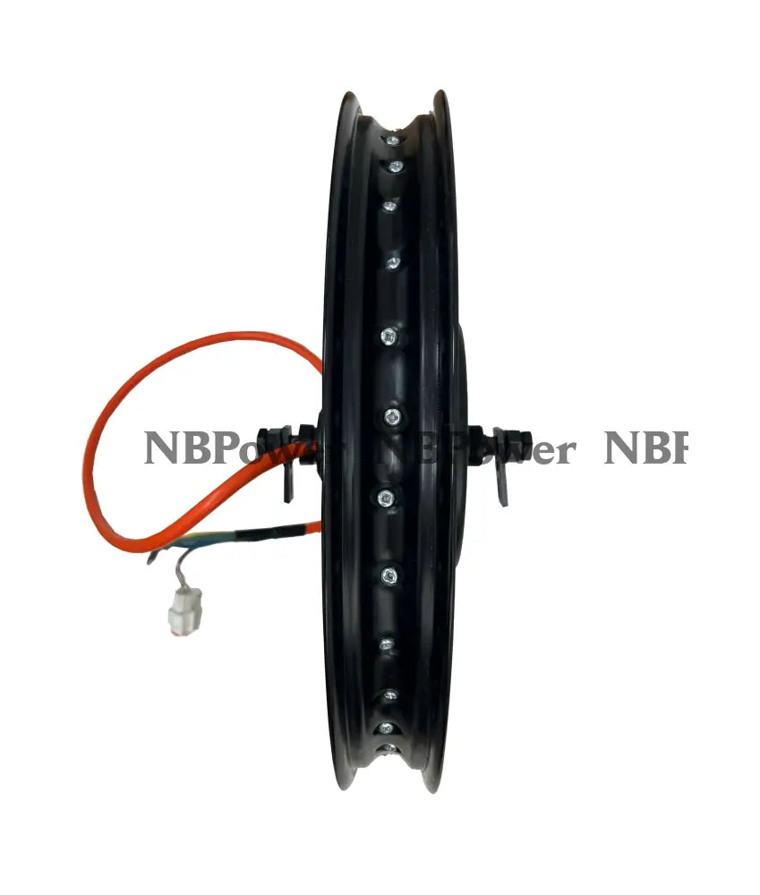 150mm dropout QS 205 5000W motorwheel motorcycles rim with Rear QS 5000W motor high speed and high torque for choose